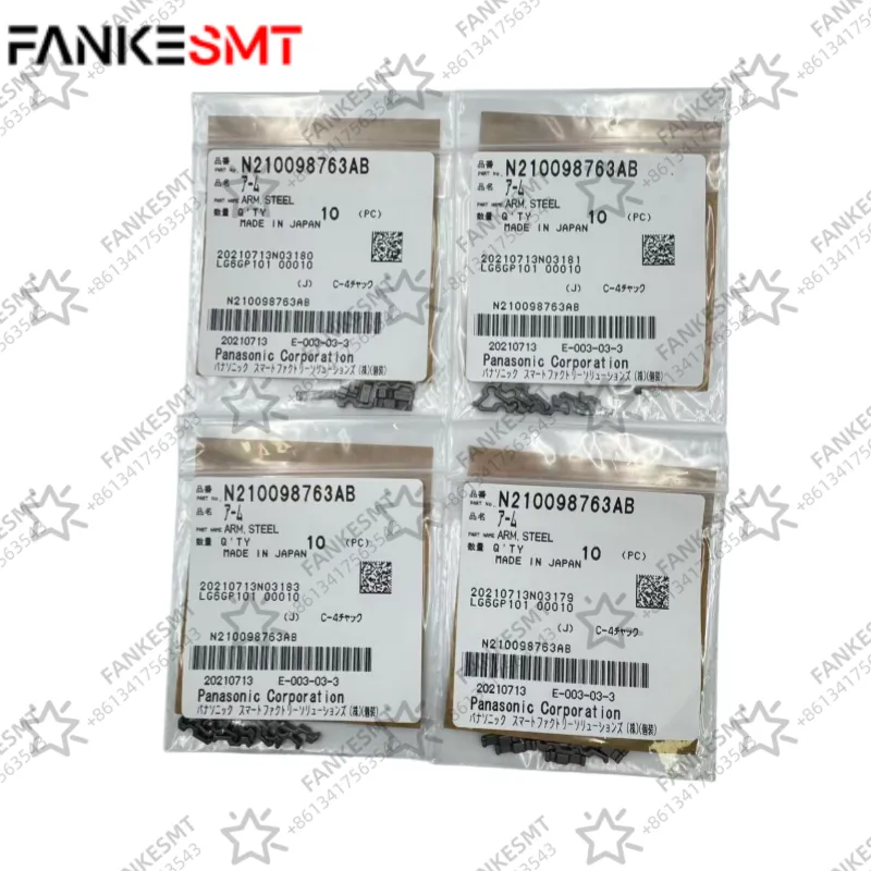 Panasonic SMT Spare Parts N210098763AB Arm