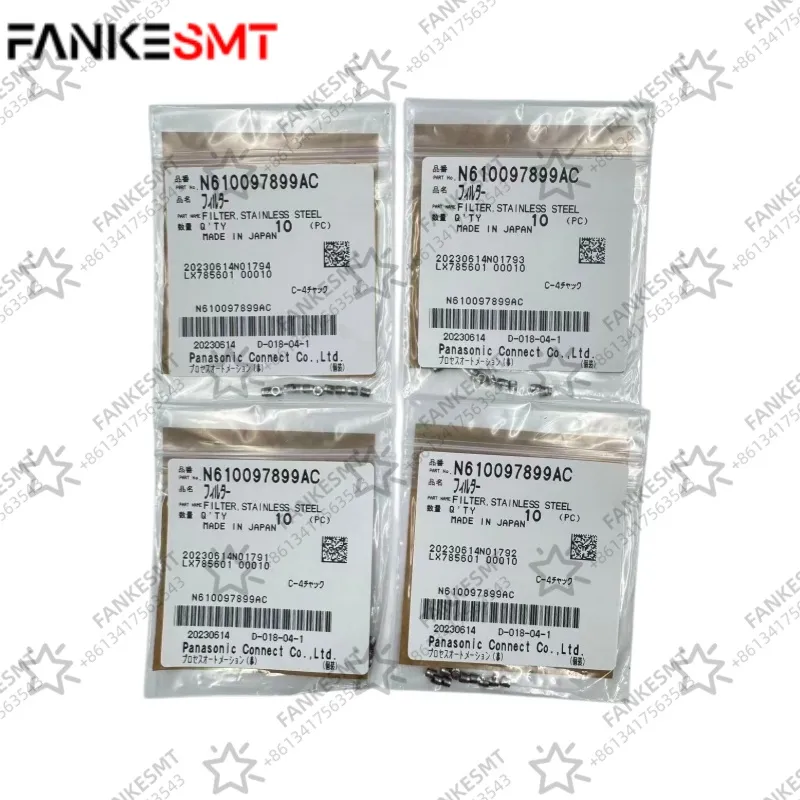 Panasonic SMT Spare Parts N610097899AC Filter Stainless Steel