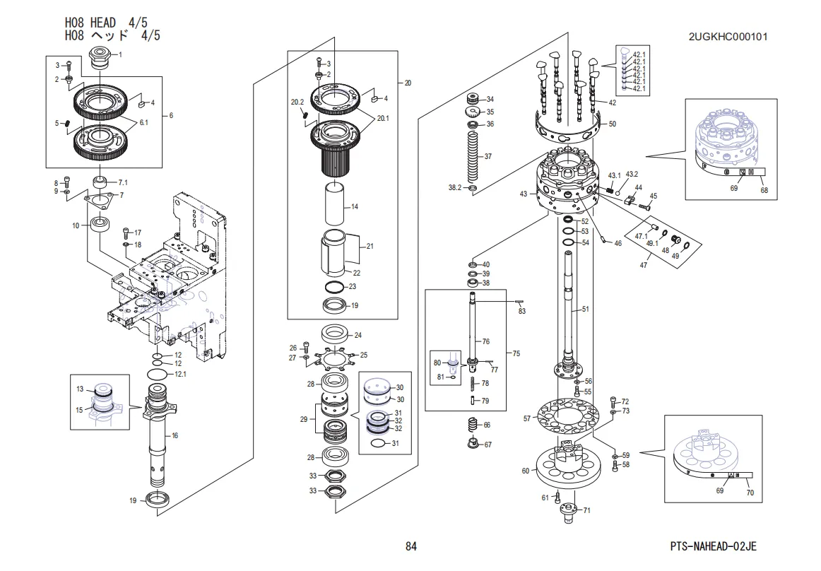 FUJI NXT H08 Head Diagram 4/5