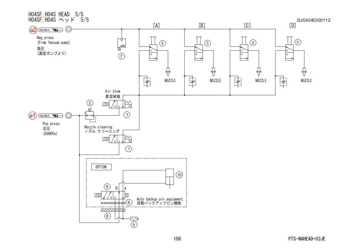 FUJI NXT H04SF, H04S Head Diagram 5/5