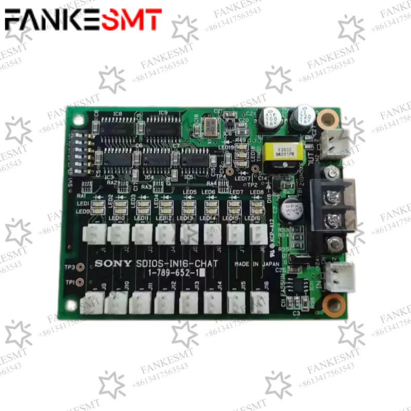 Sony SMT Spare Part 1-789-652-21 SDIOS-IN 16 BOARD ASSY