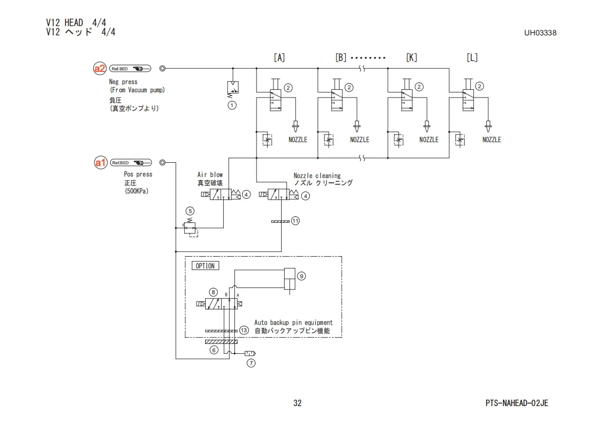 FUJI NXT V12 Head Diagram 4/4