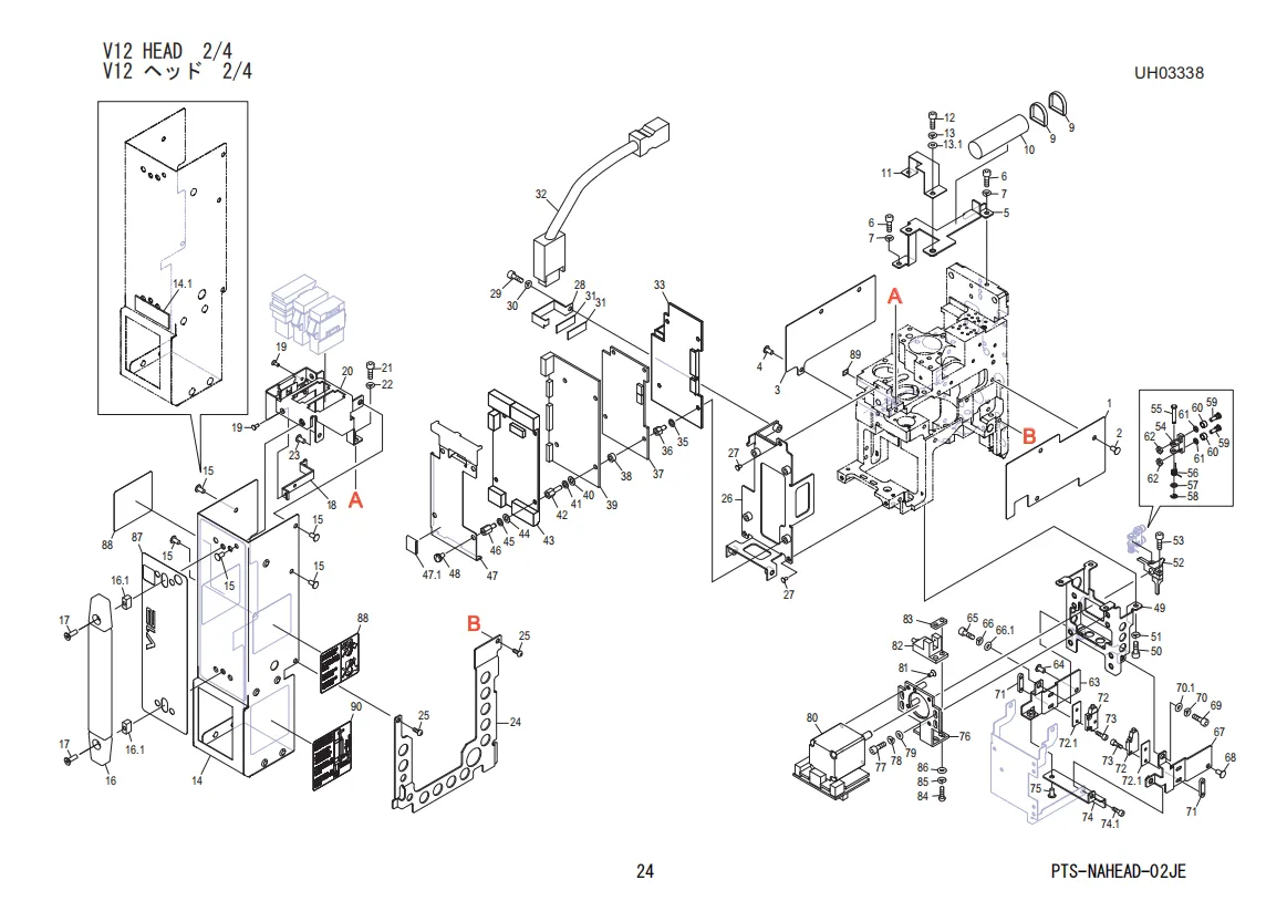 FUJI NXT V12 Head Diagram 2/4